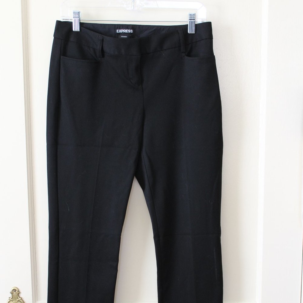 Express Black Slacks